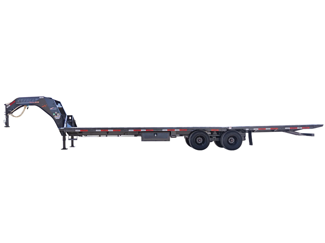 102"x30' Horizon Trailers FYZ GN Deckover Full Tilt — photo 1 of 8