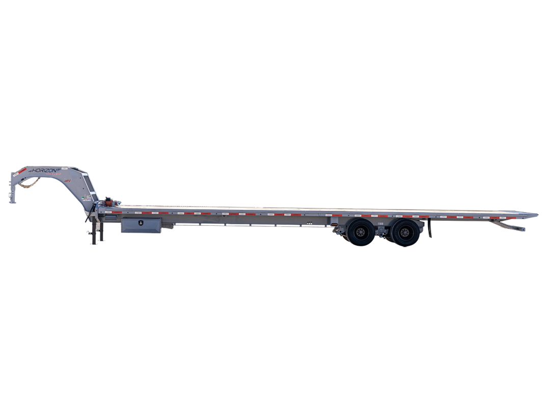 102"x34' Horizon Trailers FFH GN Deckover Full Tilt — photo 1 of 15