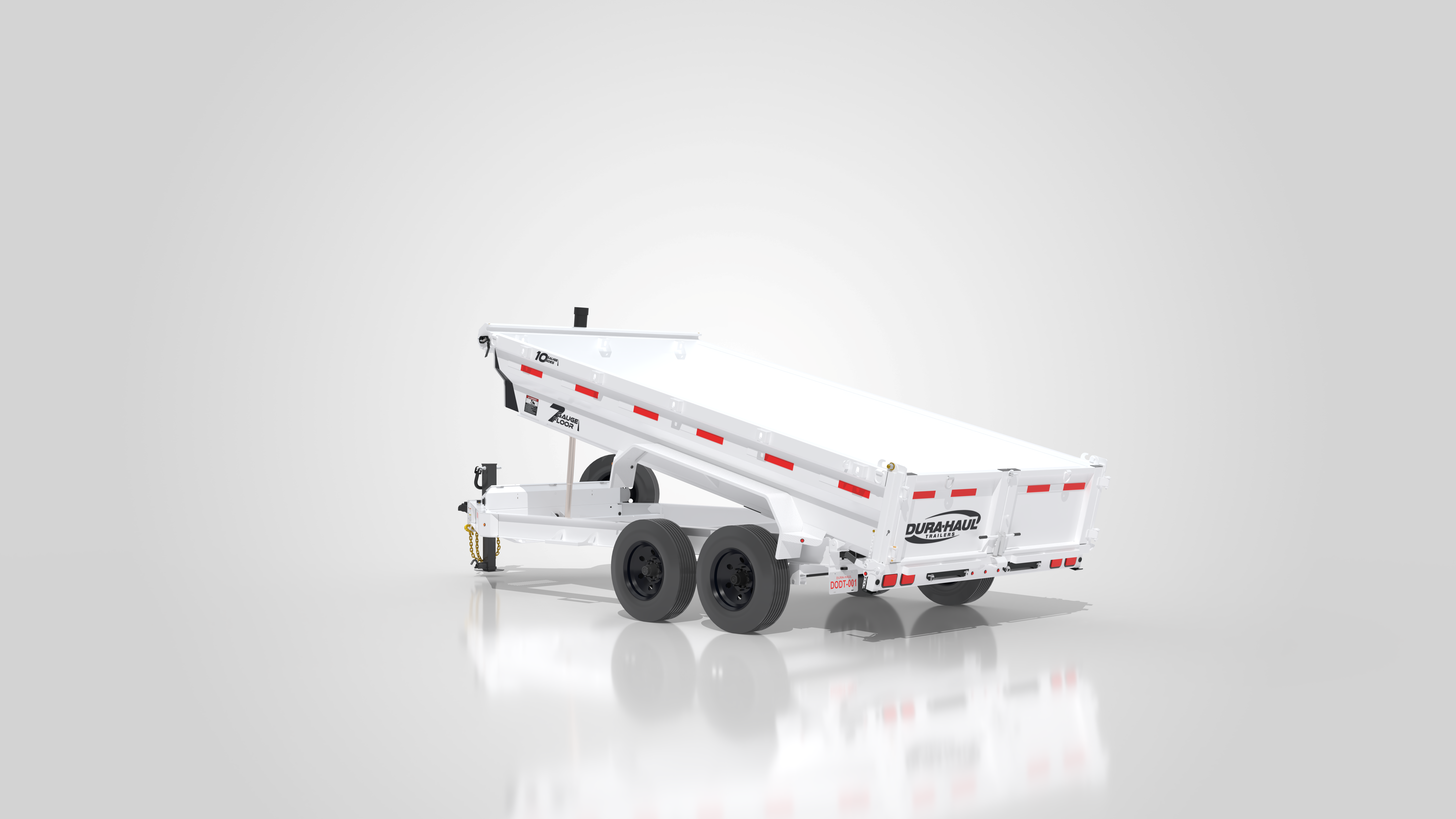 2026 DuraHaul 7x14 Bumper Pull Dump Trailer 8K Axles