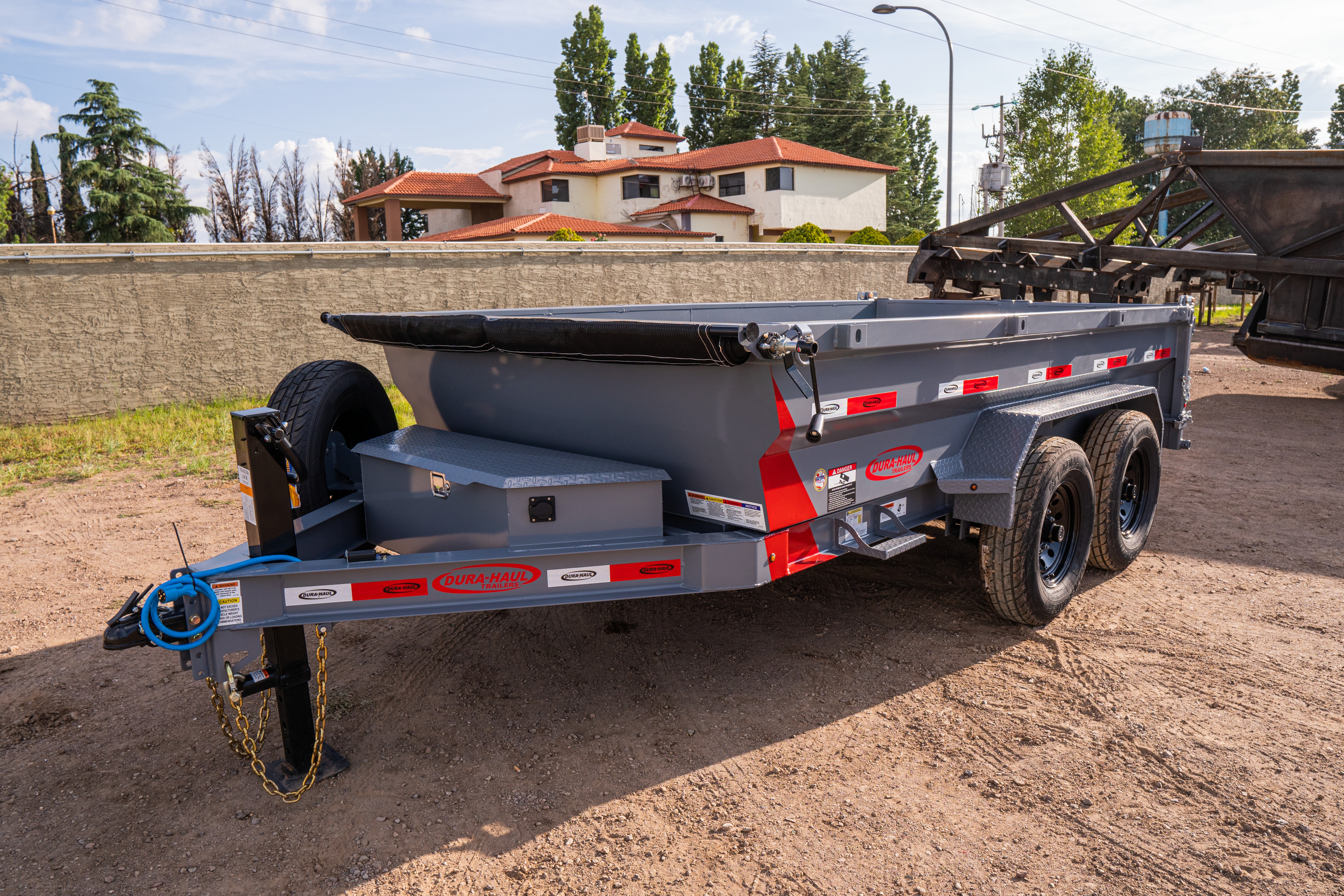 2026 DuraHaul 5x10 Bumper Pull Dump Trailer 5.2K Axles
