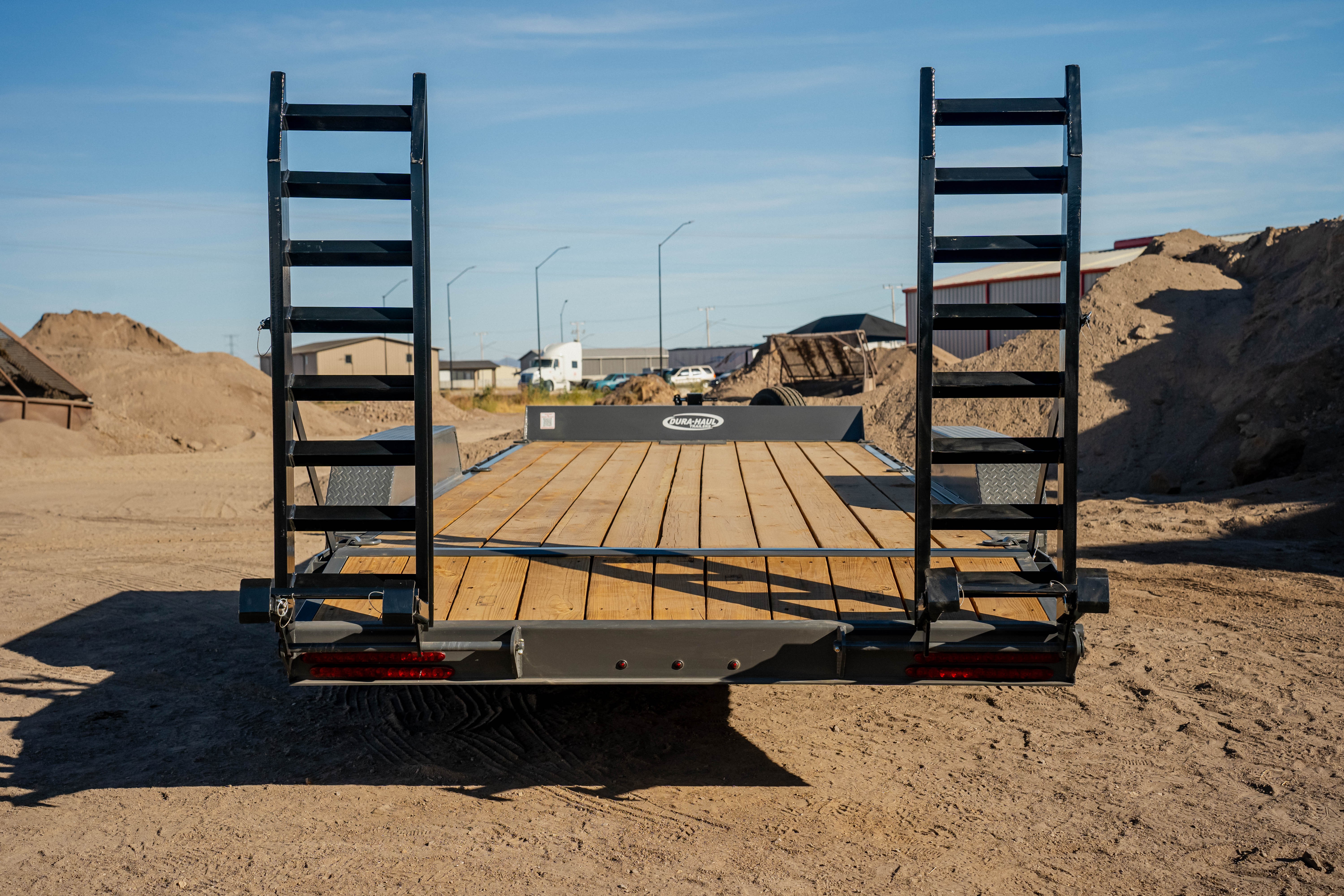 2026 DuraHaul Equipment Hauler 20' Stand Up Ramps 7k Axles